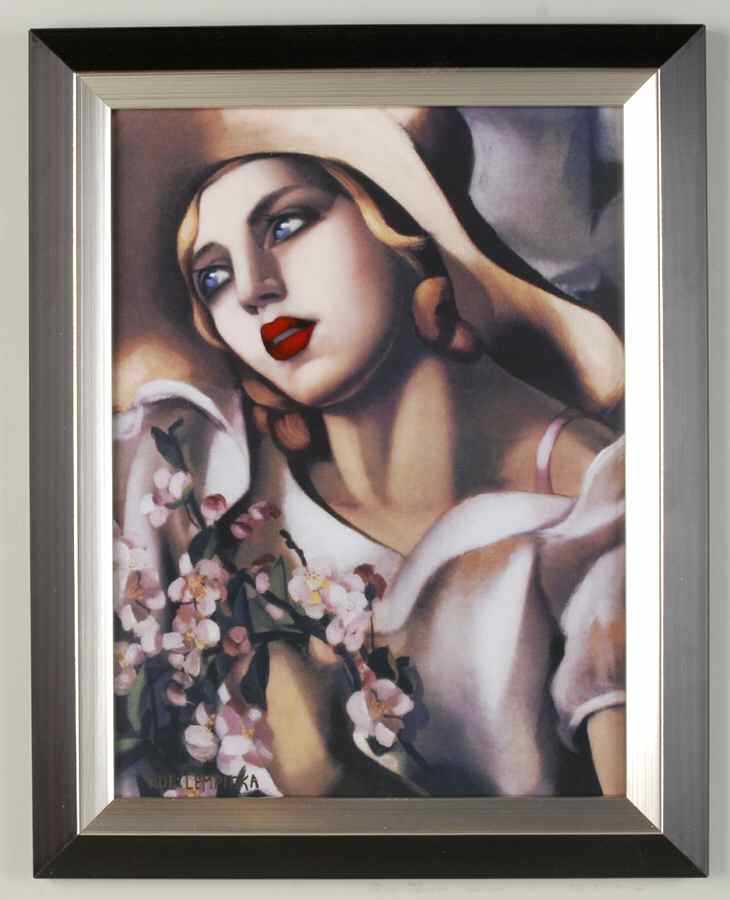 Artis Orbis - Lempicka The Straw Hat-Picture-11 1/4" - Boxed by Goebel-1