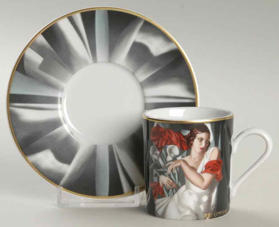 Artis Orbis - Lempicka Portrait Ira P Espresso Set - Boxed by Goebel-1