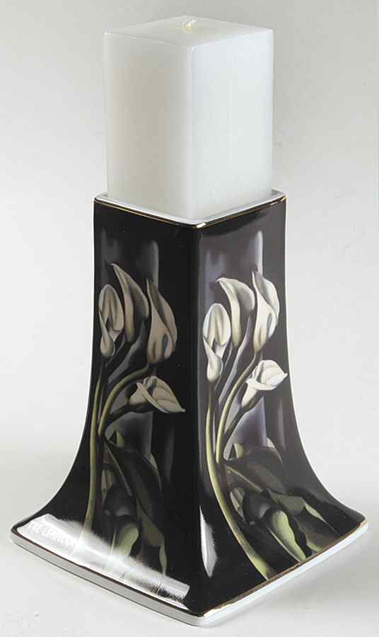 Artis Orbis - Lempicka Callas Arums-Candlestick Large - Boxed by Goebel-1