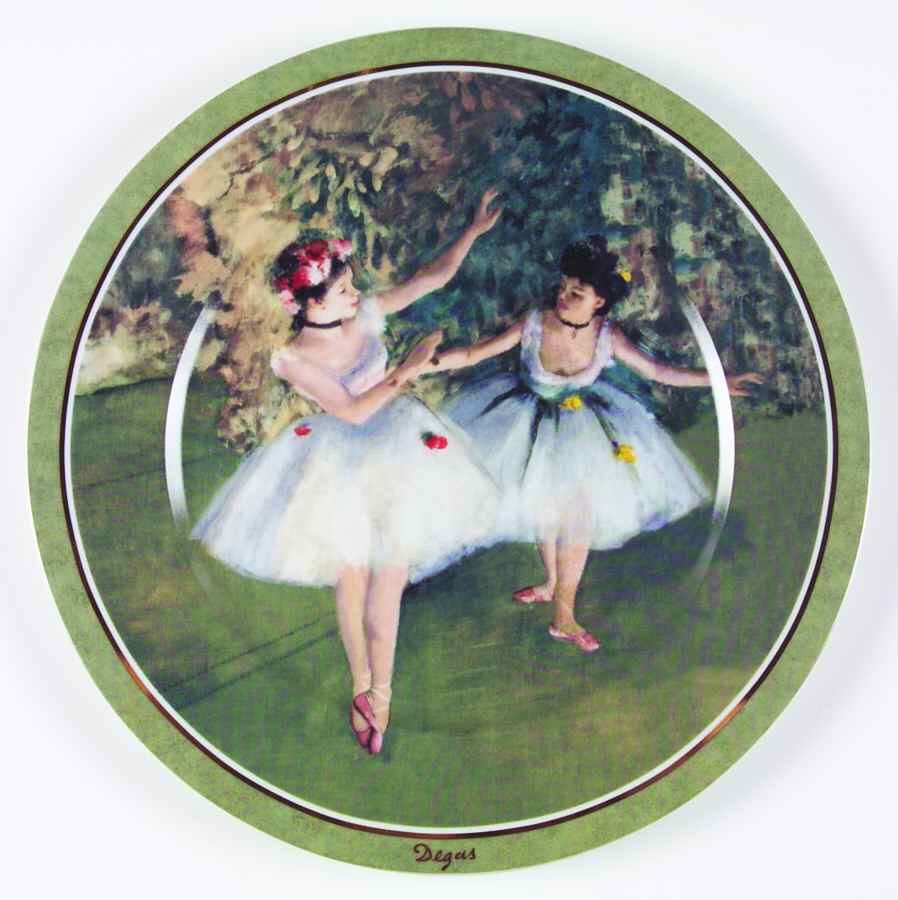 Artis Orbis-Degas Ballerinas-Plate - No Box by Goebel-1