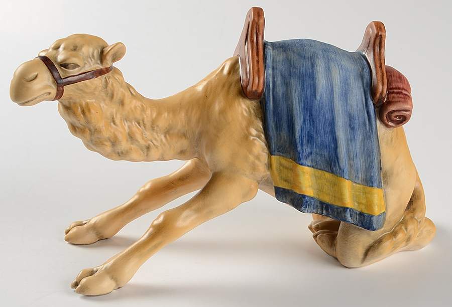 Nativity Camels & Animals Tm6-Camel Kneeling Large - No Box by Goebel-1