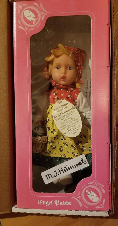 Goebel Hummel Dolls-Vinyl 1700 Christl-Weary Wanderer - No Box by Goebel-1