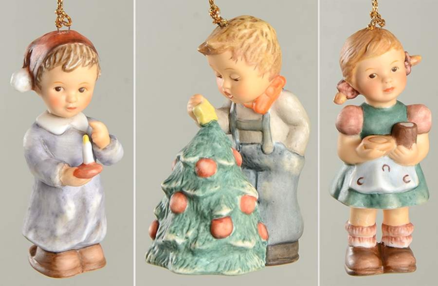 A Berta Hummel Christmas Set #11 Boxed Set Of 3 - Boxed by Goebel-1