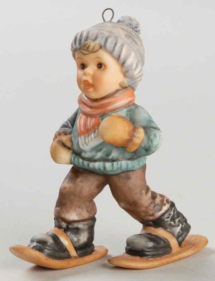 A Berta Hummel Christmas Walking Thru The Snow - Boxed by Goebel-1