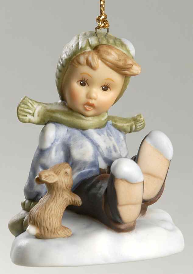 A Berta Hummel Christmas Somebunny's Playmate - Boxed by Goebel-1