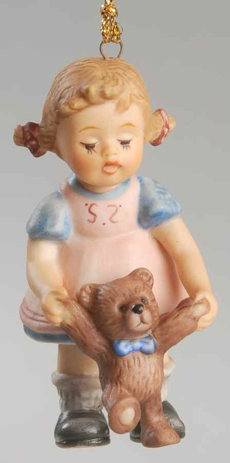 A Berta Hummel Christmas Teddy's First Step - Boxed by Goebel-1