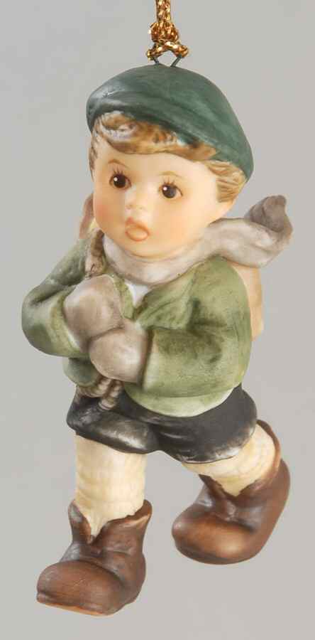 A Berta Hummel Christmas Holiday Errand - No Box by Goebel-1
