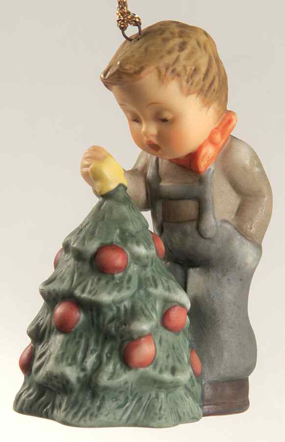 A Berta Hummel Christmas Topping The Tree - Boxed by Goebel-1