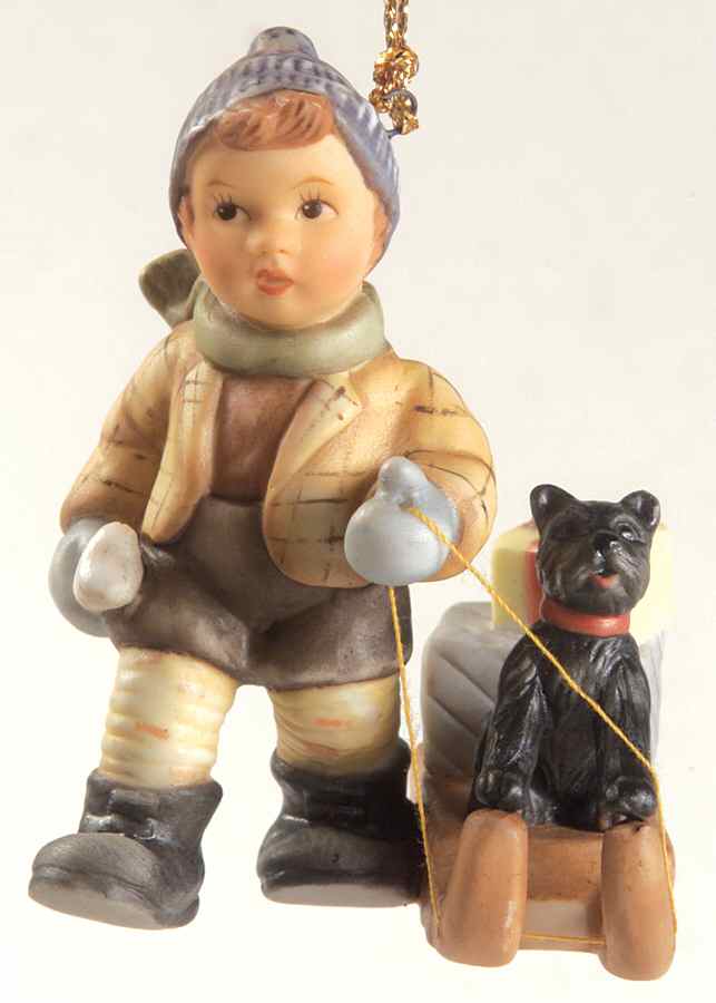 A Berta Hummel Christmas Off We Go - No Box by Goebel-1