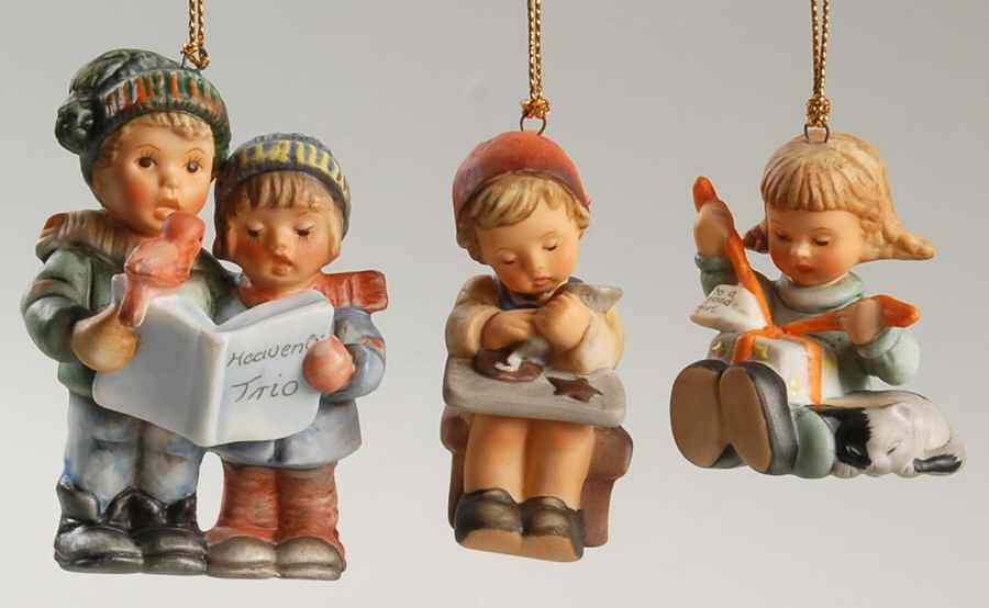 A Berta Hummel Christmas Set #1 Boxed Set Of 3 - With Box by Goebel-1