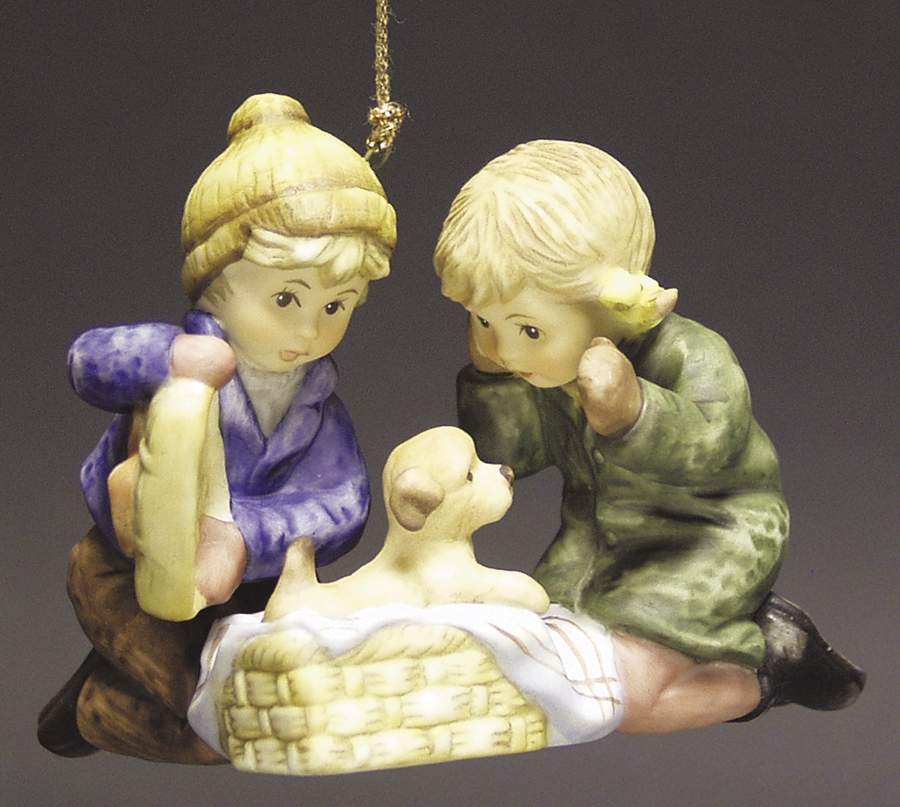 Annual Berta Hummel Ornament Holiday Surprise - Boxed by Goebel-1