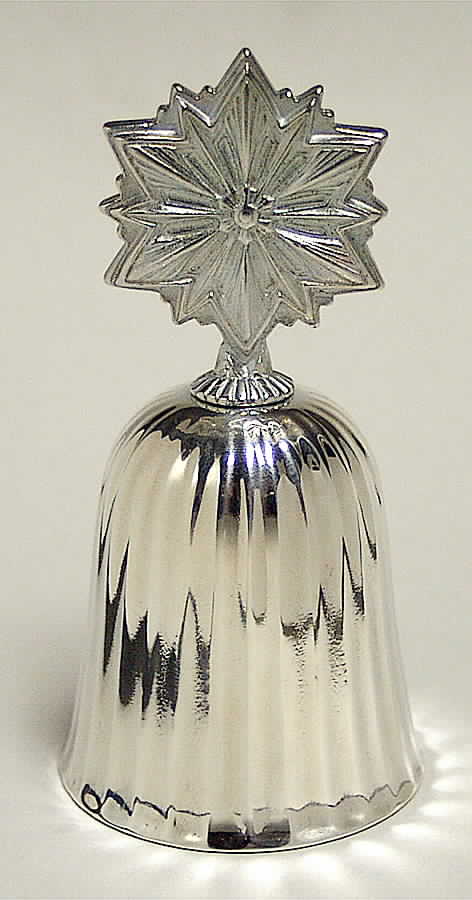 Snowflake Bell Snowflake Bell - No Box by Gorham Silver-1