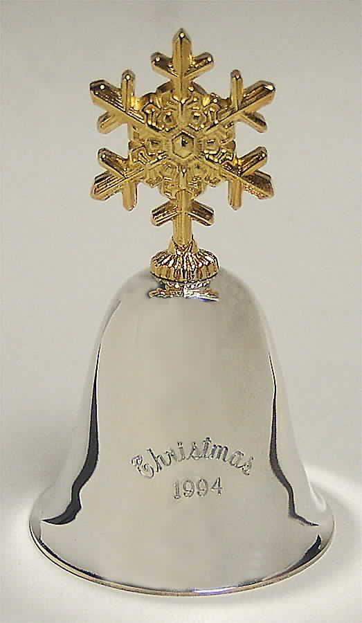 Snowflake Bell Snowflake Bell - Boxed by Gorham Silver-1