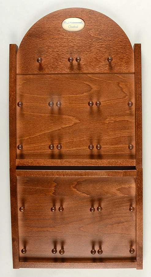 Hummel Century Collection Plates Wooden Display Rack - Display Rack Wood by Goebel-1