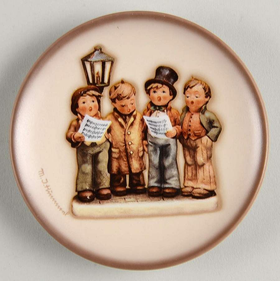 Hummel Century Collection Plates Harmony In Four Parts - No Box by Goebel-1