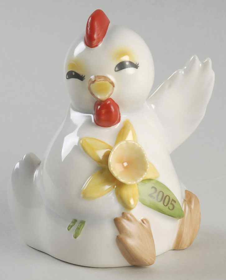 Chinese New Year Figurine 2005-Rooster - No Box by Goebel-1