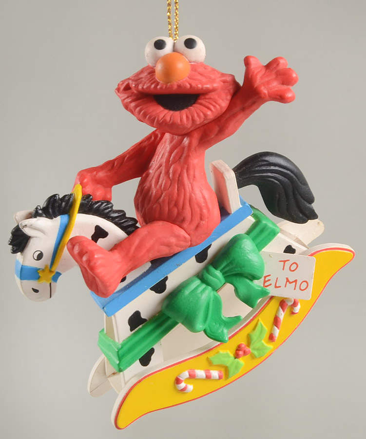 Christmas on Sesame Street Elmo - Boxed by Grolier-1