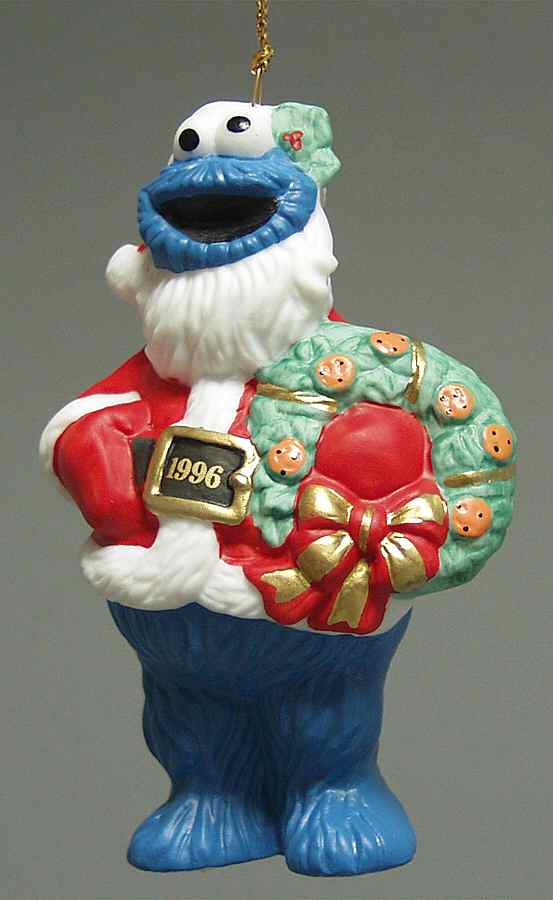 Sesame Street Annual Ornaments Cookie Monster - Boxed by Grolier-1