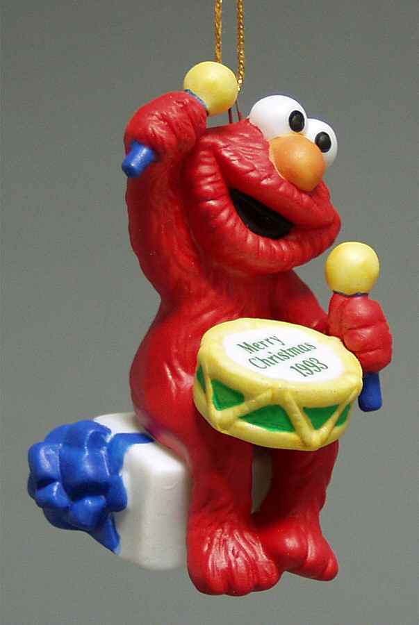Sesame Street Annual Ornaments Elmo - No Box by Grolier-1