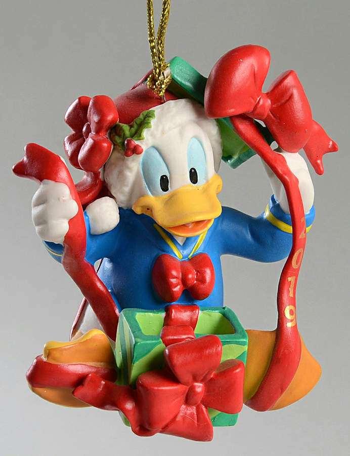 Disney Annual Ornaments Donald's Christmas Disaster - Boxed by Grolier-1