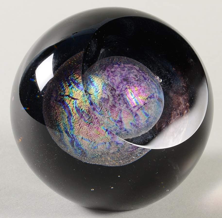 Celestial Series Pluto - Glows In Dark - Boxed by Glass Eye Studio-1