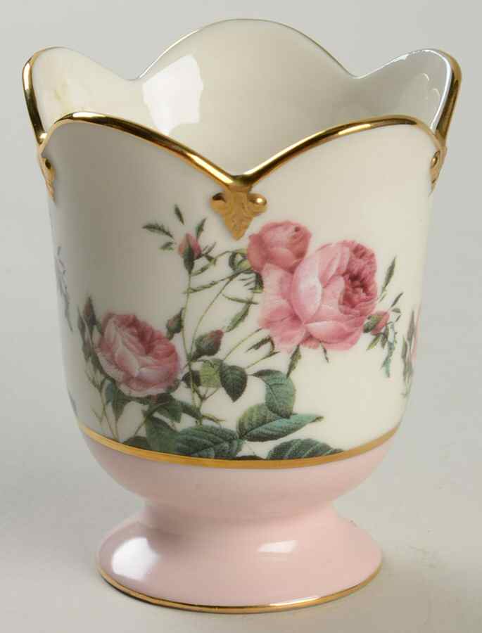Smithsonian Collection Rose Votive Pink - Boxed by Goebel-1