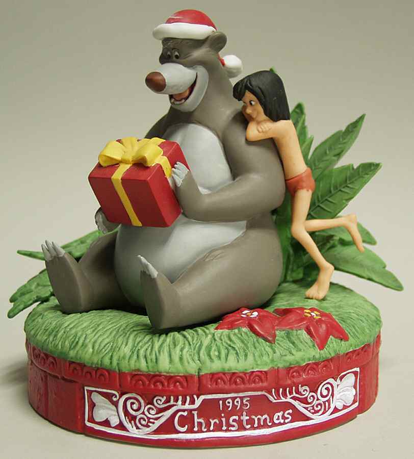 Disney Christmas Figurine For You, Baloo - No Box by Grolier-1