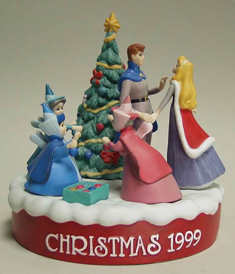 Disney Christmas Figurine A Charmed Christmas - No Box by Grolier-1