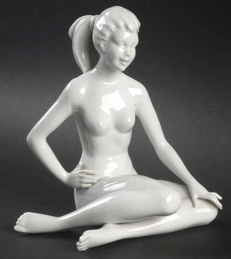 Gerold Porzellan Figurine Nude Lady - No Box by Gerold Porzellan-1