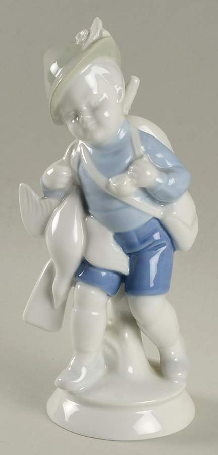 Gerold Porzellan Figurine Fowl Hunter - No Box by Gerold Porzellan-1