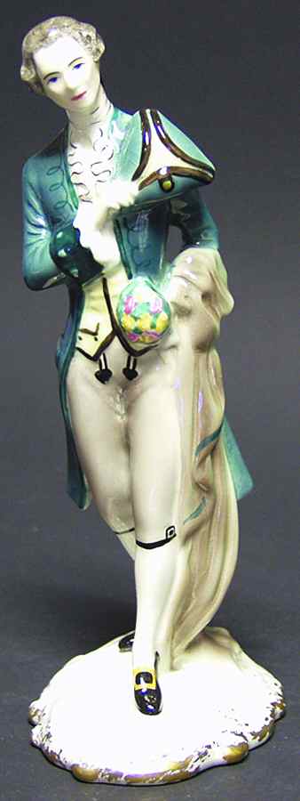 Peggy Porcher Figurines Rendezvous-Man - No Box by Goldcrest Ceramics (USA)-1
