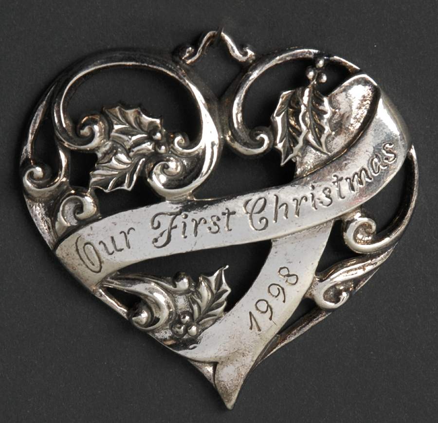 Our First Christmas-Silverplate 1998 - No Box by Gorham Silver-1