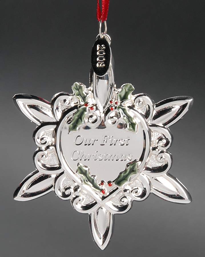 Our First Christmas-Silverplate 2008 - No Box by Gorham Silver-1