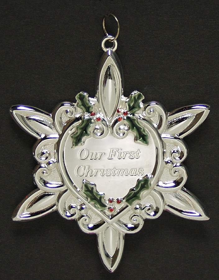 Our First Christmas-Silverplate 2006-Our First Christmas - No Box by Gorham Silver-1