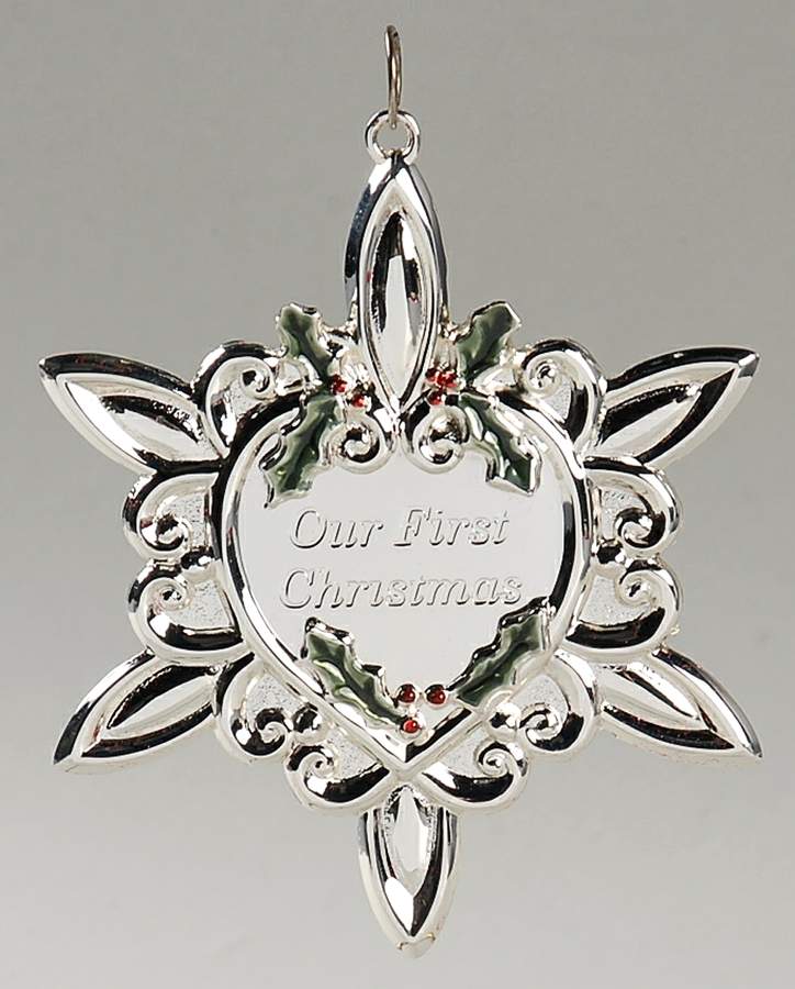 Our First Christmas-Silverplate Our First Christmas-No Date - No Box by Gorham Silver-1