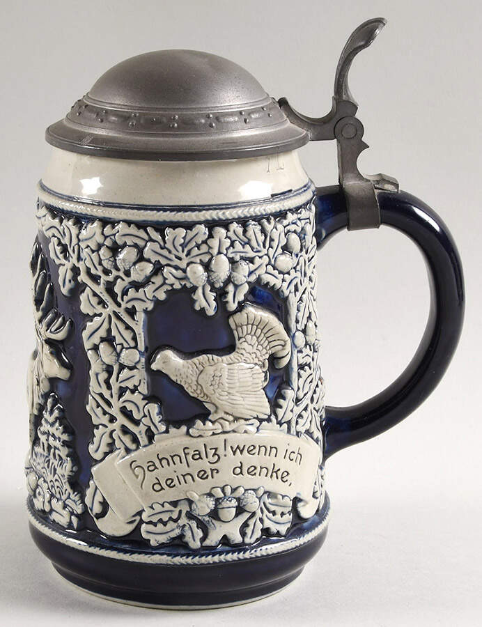 German Beer Steins Gahnfalz Wenn Ich - No Box by Germany-1