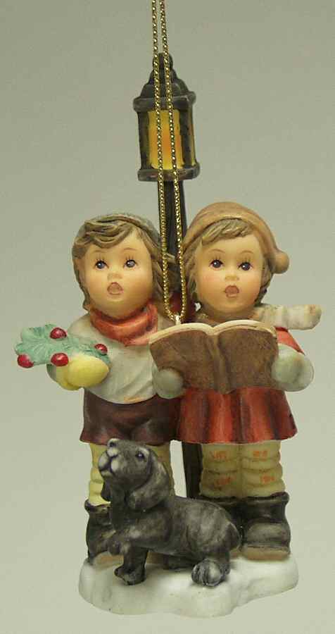 Hummel Figural Ornaments #2 Wintertime Duet - Boxed by Goebel-1