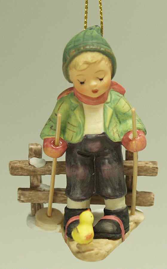 Hummel Figural Ornaments #2 Winter Adventure - Boxed by Goebel-1