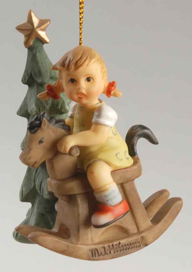 Hummel Figural Ornaments #2 Cowboy Corral - With Box by Goebel-1