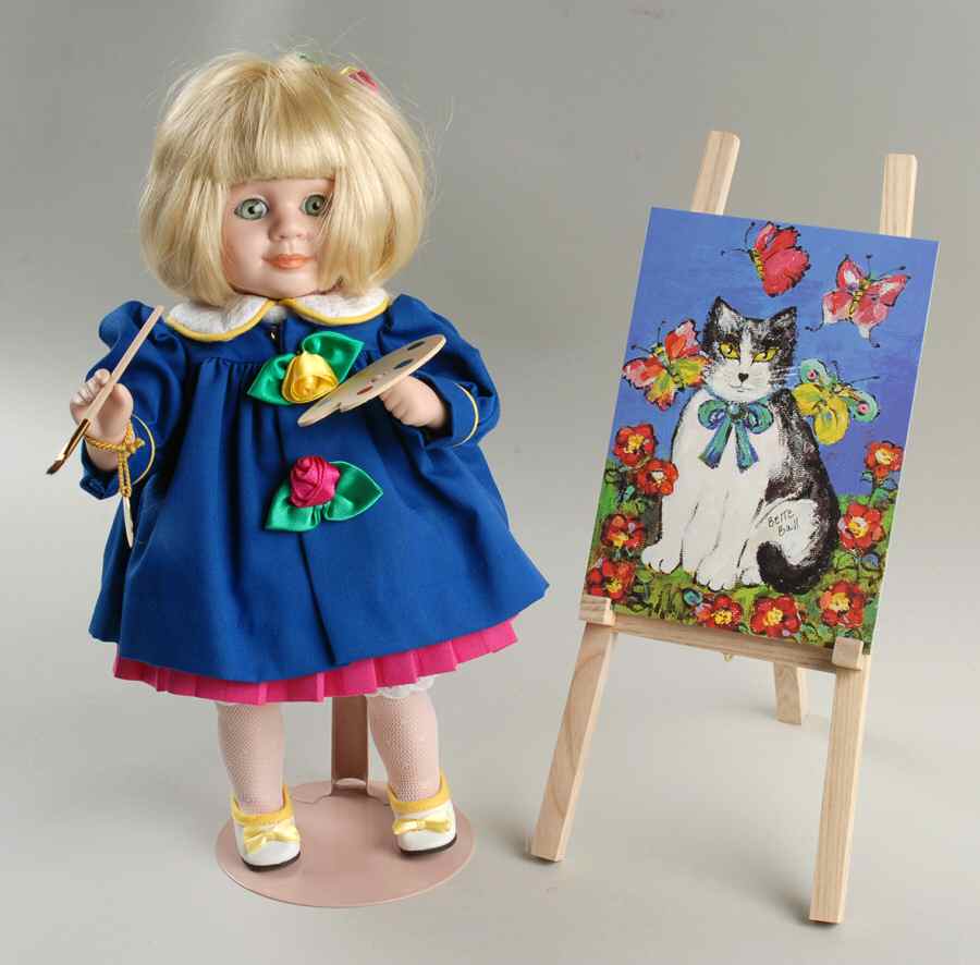 Betty Jane Carter Dolls Little Artist - No Box by Goebel-1