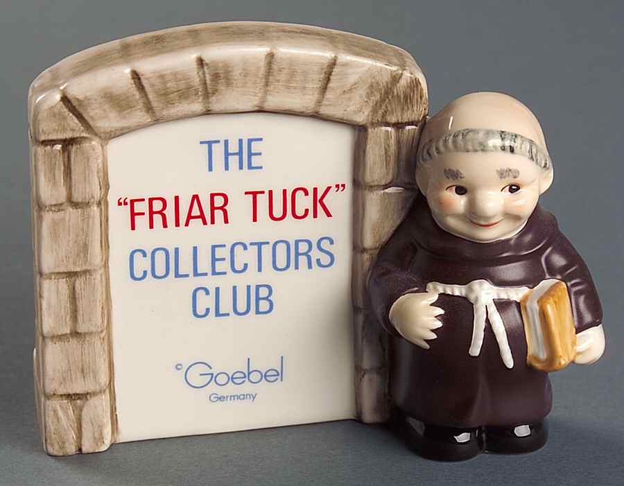 Advertising Signs Friar Tuck Collectors Club - Advertising Signs by Goebel-1