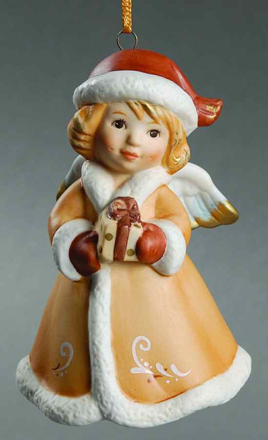 Angel Bell Ornaments Angel Gift-Champagne - Boxed by Goebel-1