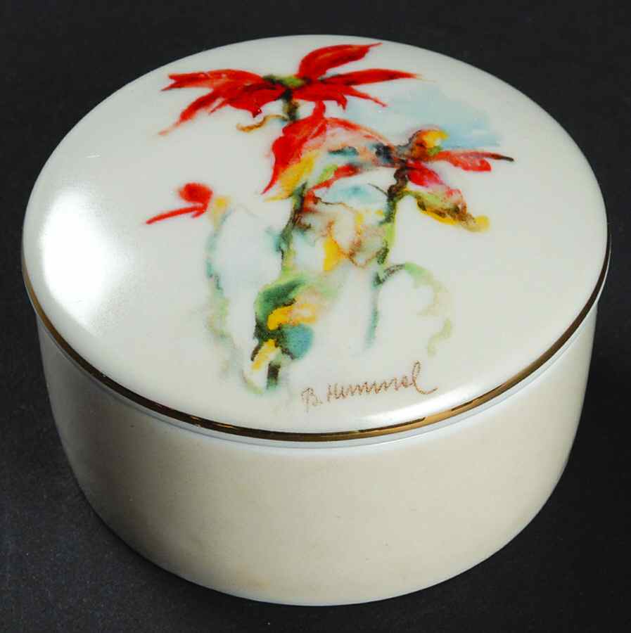 Berta Hummel Gallery Winter Round Box Small - No Box by Goebel-1
