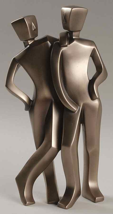 Friendship Collection Side By Side-Men - No Box by Goebel-1