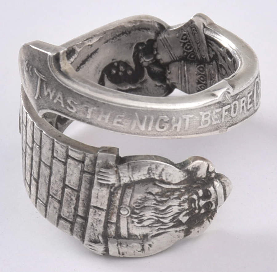 Gorham Sterling Jewelry Twas The Night Spoon Ring - No Box by Gorham Silver-1
