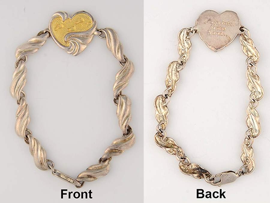 Gorham Sterling Jewelry Footprints In The Sand - No Box by Gorham Silver-1