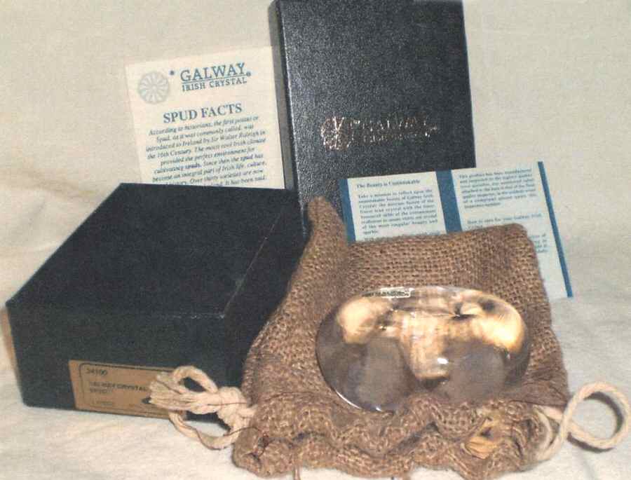 GALway Paperweight Potato - No Box by Galway-1