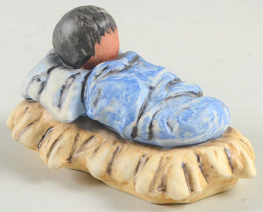 De Grazia Nativity Christ Child - Blue - No Box by Goebel-1