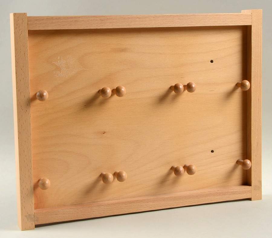 Miniature Annual Plate Wooden Display Extension - Display Extender by Goebel-1