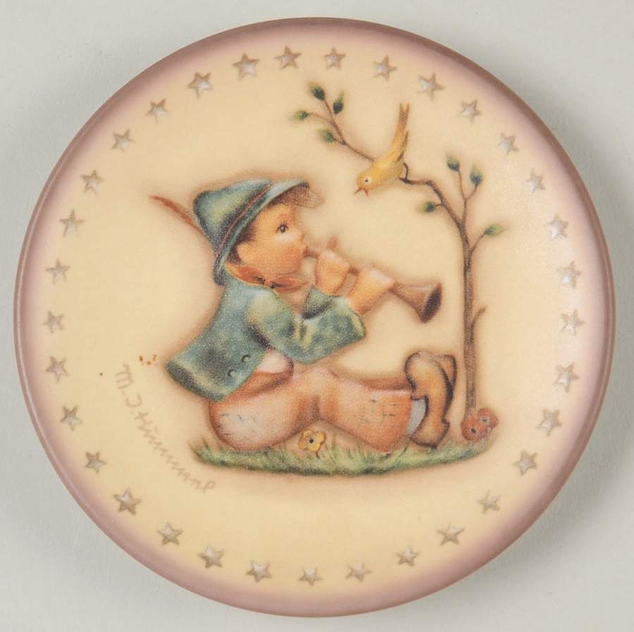 Miniature Annual Plate Singing Lesson - No Box by Goebel-1